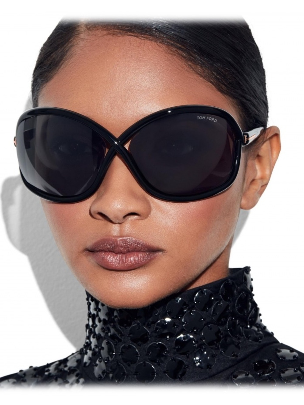 Tom Ford Black Oversized Bettina TF1068 Women's Sunglasses